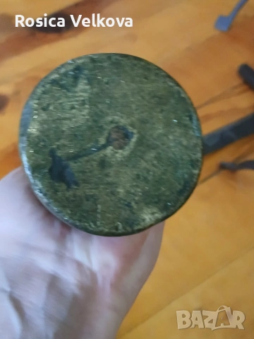 Стар ретро кантар с топуз , снимка 8 - Антикварни и старинни предмети - 53243306