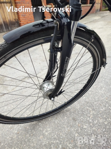 Туристически велосипед, мъжки, Gudereit 28 цола, снимка 11 - Велосипеди - 51746439