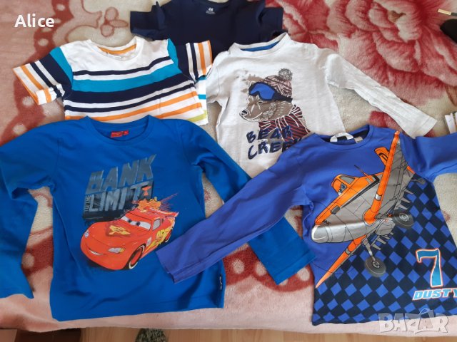 Блузки с дълъг ръкав, тениски, потници, боксерки , снимка 2 - Детски Блузи и туники - 40319931