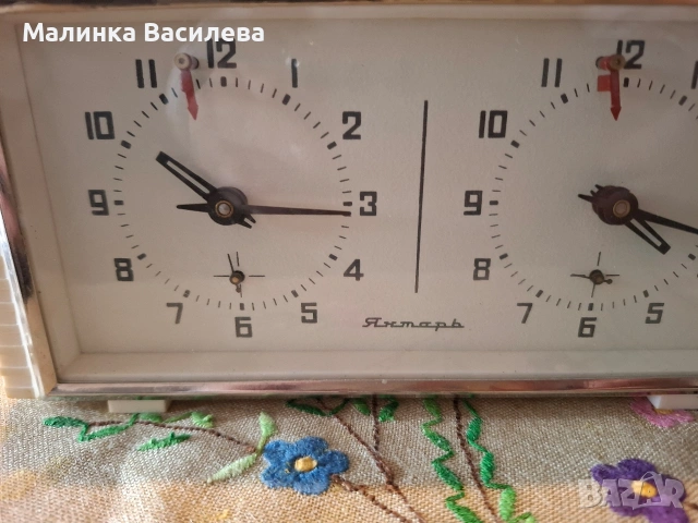 часовник за шах, снимка 2 - Шах и табла - 53376029