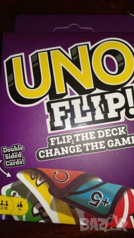 Новuте карти Уно Флип\UNO flip, снимка 1 - Карти за игра - 29664027