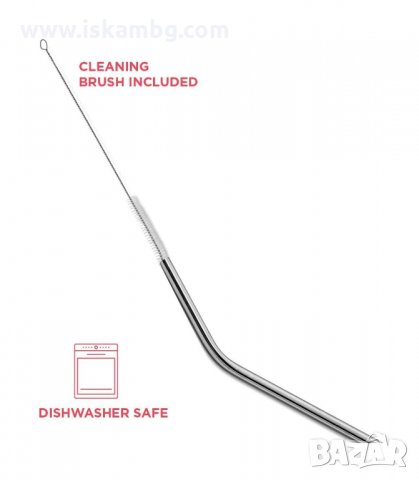 СТОМАНЕНИ ЕКО СЛАМКИ В КОМПЛЕКТ ОТ 2 ИЛИ 4 БРОЯ - код 3000, снимка 13 - Прибори за хранене, готвене и сервиране - 33903754