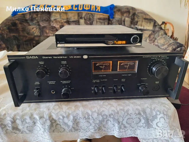 SABA VS 2080 HI FI STEREO AMPLIFIER.MADE IN GERMANY.