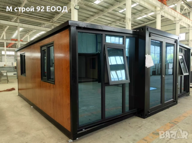 Сглобяема къщичка контейнер 37м2 М СТРОЙ 92 Стара Загора готова къща или офис, снимка 13 - Къщи - 51308006