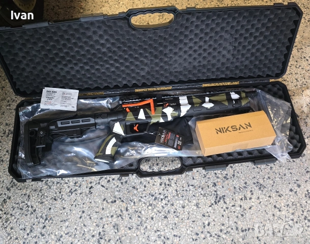 Въздушна пушка PCP Niksan Tacto 5,5, снимка 2 - Въздушно оръжие - 54341213