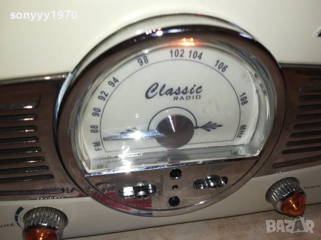 🛑AUNA-ГРАМОФОН ТУНЕР УСИЛВАТЕЛ С РЕТРО ВИЗИЯ LK1ED0911231706, снимка 8 - Ресийвъри, усилватели, смесителни пултове - 42923005