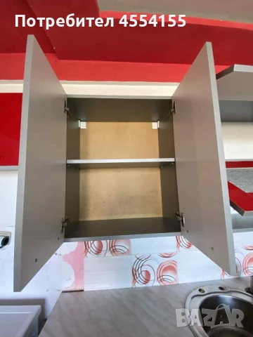 кухня червен гланц 3.70м. , снимка 1