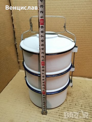 Соц Емайлирана Садинка. , снимка 7 - Антикварни и старинни предмети - 39354699