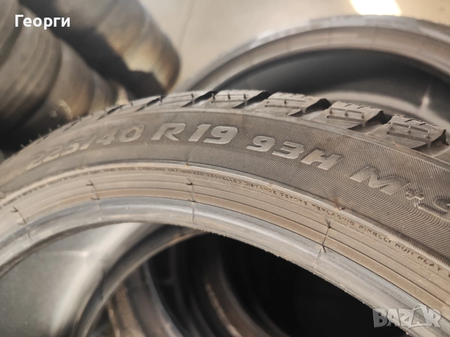 4бр. зимни гуми 225/40/19 Pirelli, снимка 8 - Гуми и джанти - 52508727