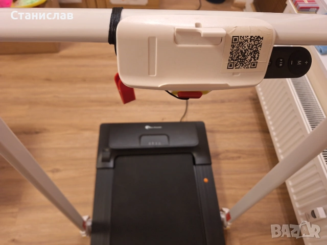 Електрическа бягаща пътека, FitTronic, D1000, Zwfit и приложение Kinomap, сгъваема, 160x58x14 см, 1., снимка 3 - Фитнес уреди - 53226057