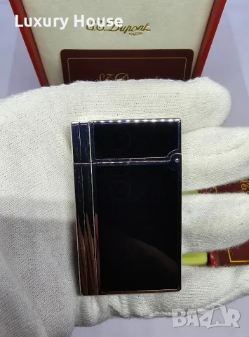 Запалка S.T. Dupont с Черен Лак, снимка 2 - Колекции - 56202238
