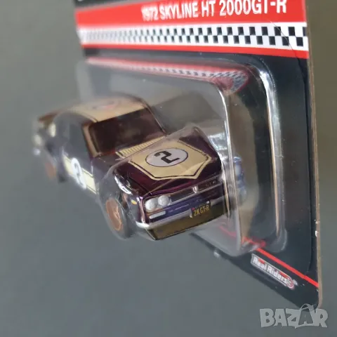 Hot Wheels количка RLC 1972 Nissan Skyline HT 2000 GT-R лилав, снимка 3 - Колекции - 49038375