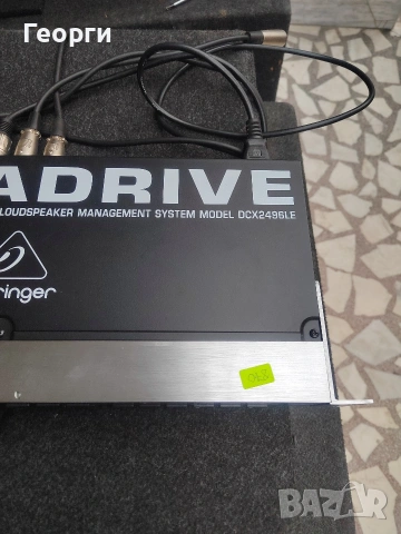 процесор behringer dcx2496, снимка 2 - Еквалайзери - 53890570