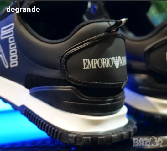 Маратонки Emporio Armani EA7 Черно, снимка 4 - Маратонки - 51611006