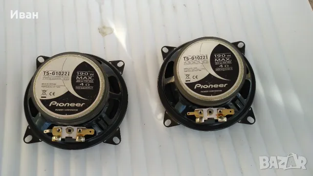 Говорители за кола Pioneer TS-G1022i, 10 см, Двулентови, 30 W, снимка 3 - Аксесоари и консумативи - 47435593