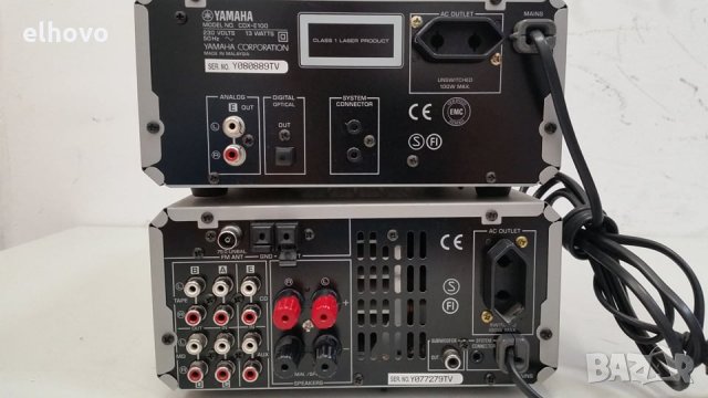 Ресивър Yamaha RX-E100, CD player Yamaha CDX-E100, снимка 2 - Ресийвъри, усилватели, смесителни пултове - 29760736