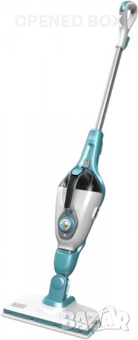 Парочистачка Black & Decker FSMH1351SM, 9 in 1, 1300W, 0.5 л, SteaMitt, 2 приставки, снимка 2 - Парочистачки и Водоструйки - 38331273