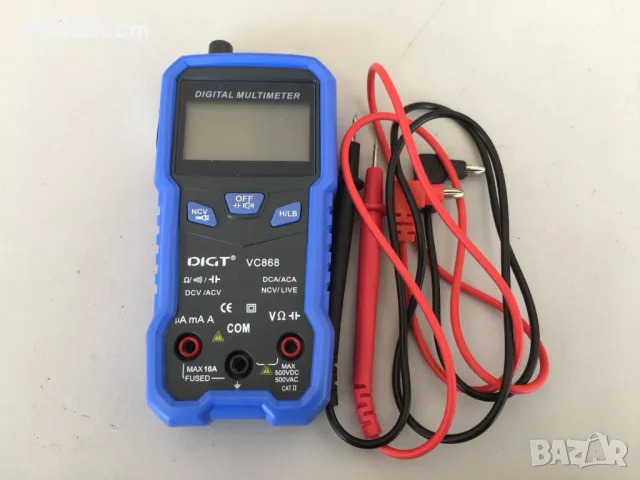 Автоматичен джобен цифров мултицет – Компактен и мощен инструмент за прецизни измервания 