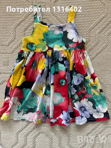 Лятна памучна рокля размер 98см, снимка 1