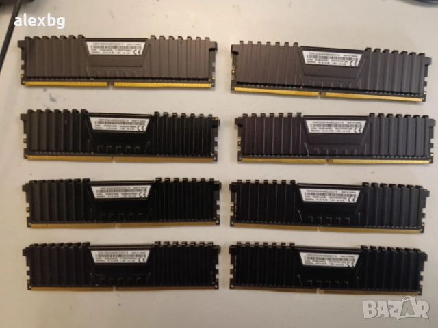 64GB Corsair Vengeance 8x8GB 3200MHZ, снимка 2 - RAM памет - 53349839