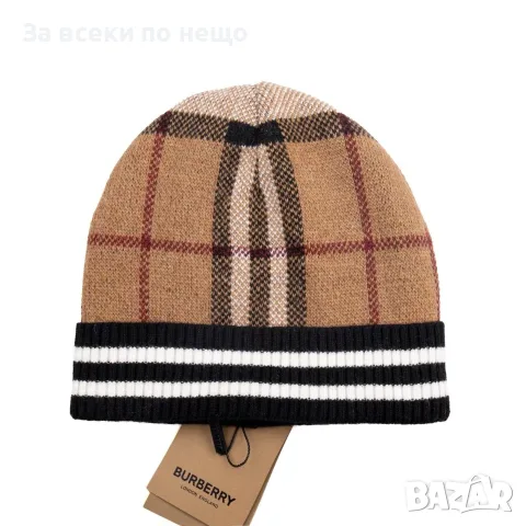 Burberry Луксозна Зимна Плетена Шапка - Различни Цветове Код SK2333