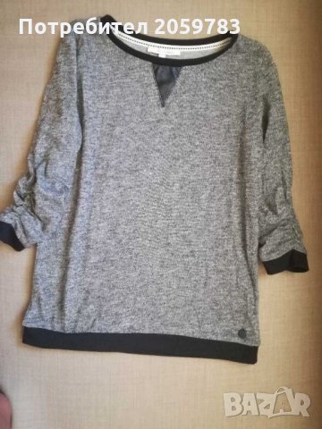 Дамска риза в черно и бяло , снимка 8 - Блузи с дълъг ръкав и пуловери - 30753779