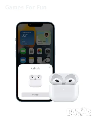 Airpods 3 generation трета генерация, снимка 3 - Слушалки и портативни колонки - 47763294