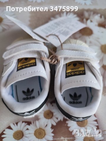НОВИ Оригинални бебешки маратонки Adidas, снимка 3 - Детски маратонки - 37856085