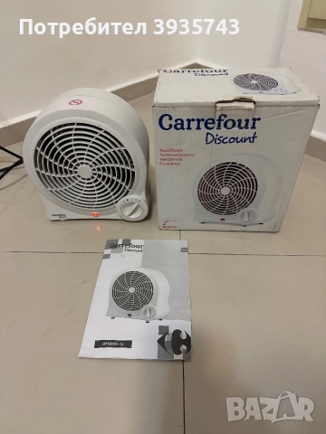 Вентилаторна печка 2000W Нова, снимка 3 - Отоплителни печки - 52859789