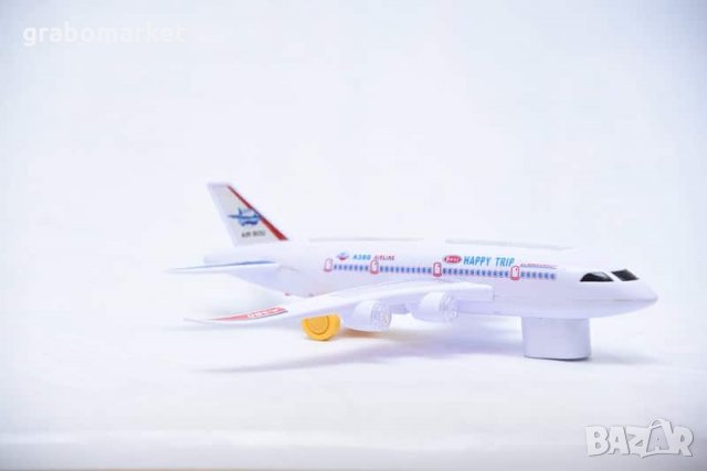 Детски самолет - светещ и музикален Airbus A380, снимка 3 - Електрически играчки - 27142809