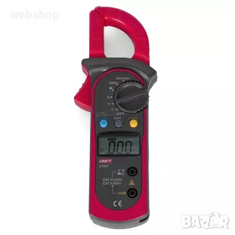 Амперклещи UNIT UT-201, Зумер, VAC, VDC, AAC, OHM, снимка 5 - Клещи - 38946217