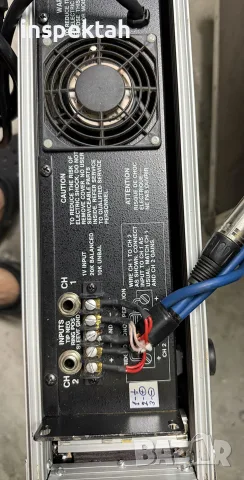 усилвател QSC MX 1500, снимка 6 - Почистване на домове - 56540286