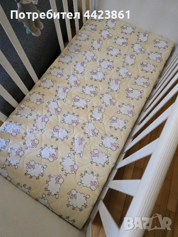 Продава се легло Lorelli Sweet Dreams 120/60 с матрак и обиколник, снимка 3 - Мебели за детската стая - 50878354