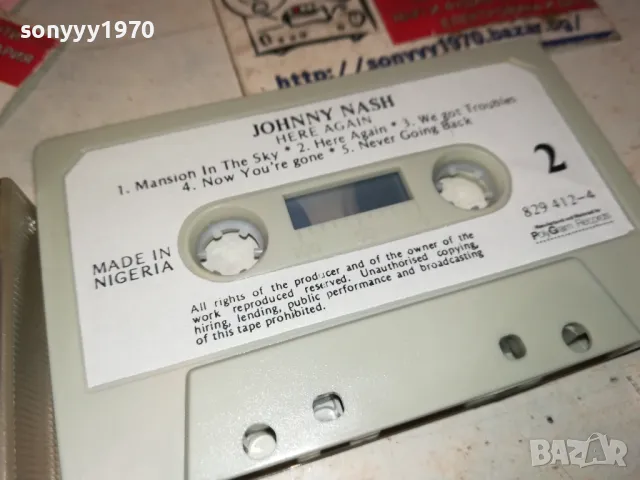 JOHNNY NASH-ORIGINAL TAPE 1612240834, снимка 18 - Аудио касети - 48362285