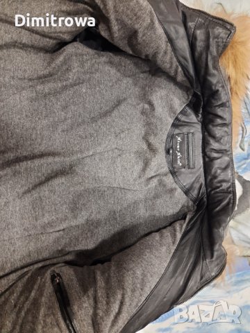 Намалена цена 130лв р-р М естествена кожа River skin, снимка 9 - Палта, манта - 38007003