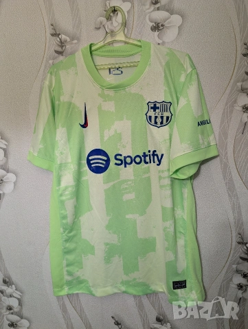 футболна фланелка на ФК Барселона за сезон 2024-2025 с името и номера на Рафиня №11 размер Л, снимка 4 - Футбол - 54032789