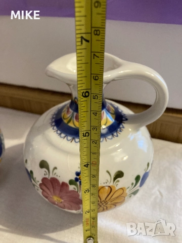 Керамични вазички и купичка, снимка 3 - Декорация за дома - 52369288