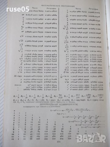 Книга"Шести значные математ. таблицы чемберса-Л.Комри"-576ст, снимка 8 - Специализирана литература - 38221955