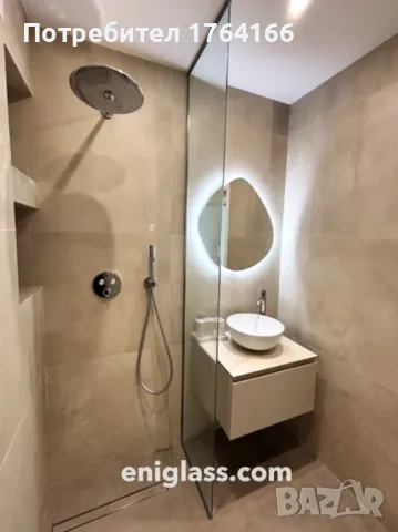 Огледала по форма с LED осветление от Ени Глас, снимка 4 - Огледала - 50032365