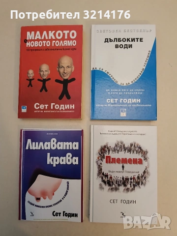 НОВА! Дълбоките води. Да се гмурнеш, за да изплуваш успешно - Сет Годин