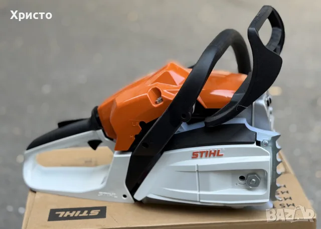 ГАРАНЦИОНЕН!!! Верижен бензинов трион STIHL MS 182, 36 см³, 1,6 kW, 35 см, снимка 6 - Градинска техника - 55728681