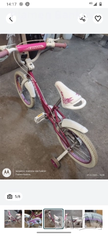 детско колело за момиче , снимка 2 - Велосипеди - 51641610