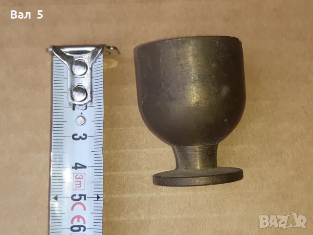 Старо миниатюрно бронзово хаванче . Рядко, снимка 3 - Антикварни и старинни предмети - 47631389