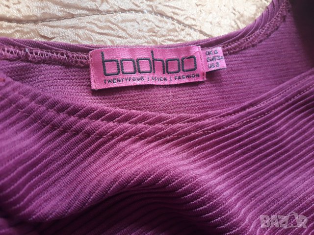 Мини рокля с 3/4 ръкави, снимка 2 - Рокли - 36681445