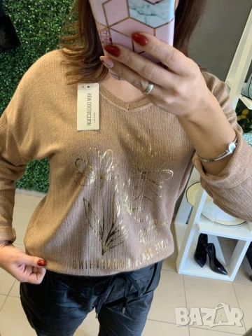 блузи от фино плетиво , снимка 2 - Блузи с дълъг ръкав и пуловери - 51943210