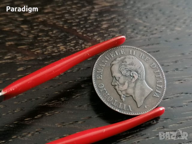 Монета - Италия - 2 чентесими | 1867г., снимка 5 - Нумизматика и бонистика - 31539446