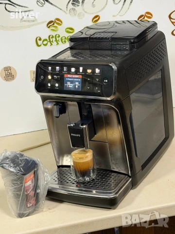 Кафемашина кафе автомат Philips EP5447 с гаранция, снимка 9 - Кафемашини - 53158927