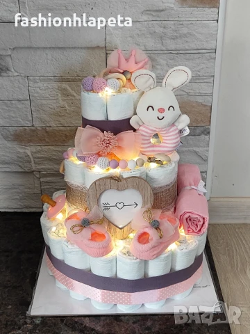 Торта от памперси 