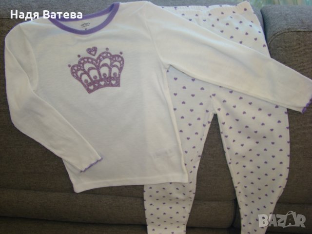 Пижама на Carter`s за 5 год. момиче, снимка 2 - Детски пижами - 30533720