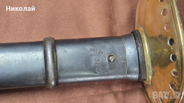 Огромен европейски палаш, сабя, шпага 110см дължина, снимка 4 - Антикварни и старинни предмети - 53939420